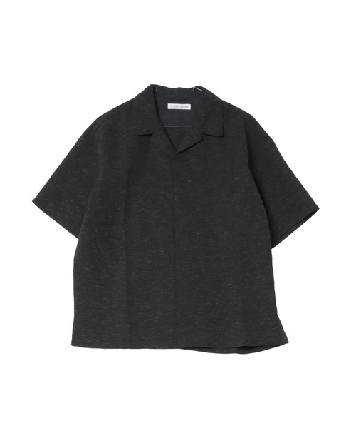 LE CERCLE par rope'(ルセルクルパーロペ)の「リネンブレンド比翼ネップシャツ(シャツ/ブラウス・メンズ・チャコールグレー/ブラック・LL/M/L)」の14枚目の写真