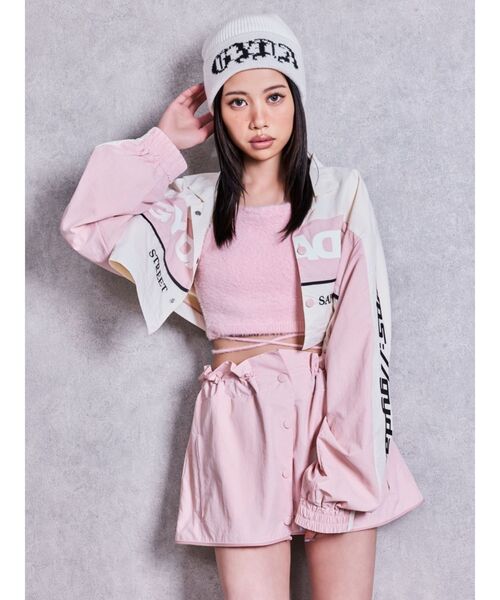 GYDA(ジェイダ)の「GYDAニットCAP(ニットキャップ/ビーニー・レディース・ブラック/オフホワイト・FREE)」の18枚目の写真
