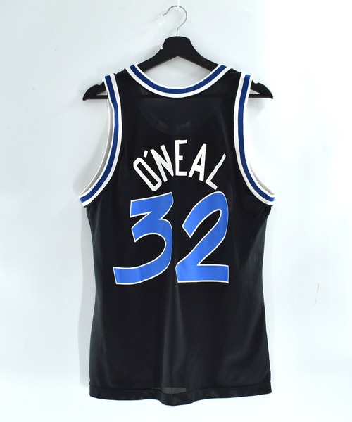 Champion(チャンピオン)の「【USED】90's Champion “NBA Orlando Magic/ Shaq” バスケ ゲームシャツ USA製(タンクトップ・メンズ・ブラック・MEDIUM)」の4枚目の写真