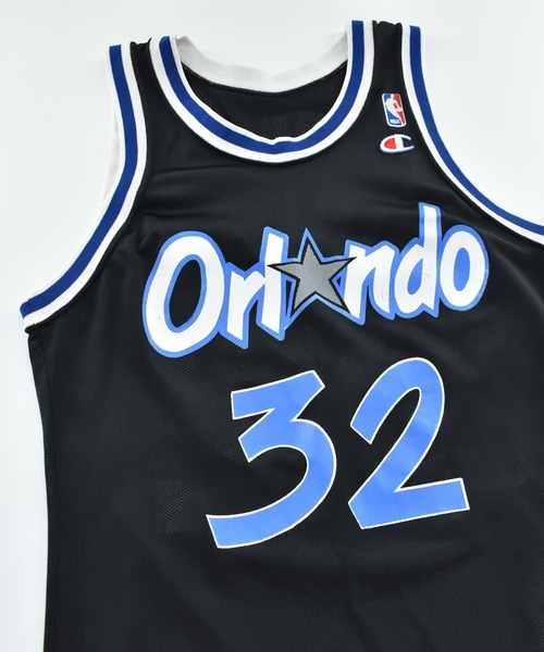 Champion(チャンピオン)の「【USED】90's Champion “NBA Orlando Magic/ Shaq” バスケ ゲームシャツ USA製(タンクトップ・メンズ・ブラック・MEDIUM)」の2枚目の写真