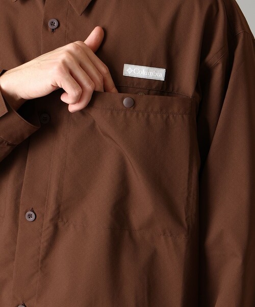 Columbia(コロンビア)の「Columbia/ クリスタルロックロングスリーブシャツ /コロンビア(シャツ/ブラウス・メンズ・ブラウン/グリーン/ブラック・M/XL/L/S)」の10枚目の写真