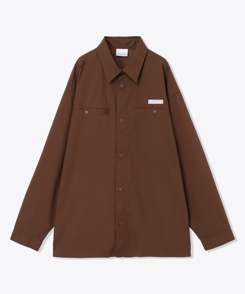 Columbia(コロンビア)の「Columbia/ クリスタルロックロングスリーブシャツ /コロンビア(シャツ/ブラウス・メンズ・ブラウン/グリーン/ブラック・M/XL/L/S)」の9枚目の写真