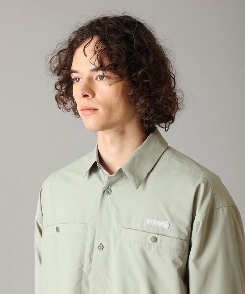 Columbia(コロンビア)の「Columbia/ クリスタルロックロングスリーブシャツ /コロンビア(シャツ/ブラウス・メンズ・ブラウン/グリーン/ブラック・M/XL/L/S)」の6枚目の写真