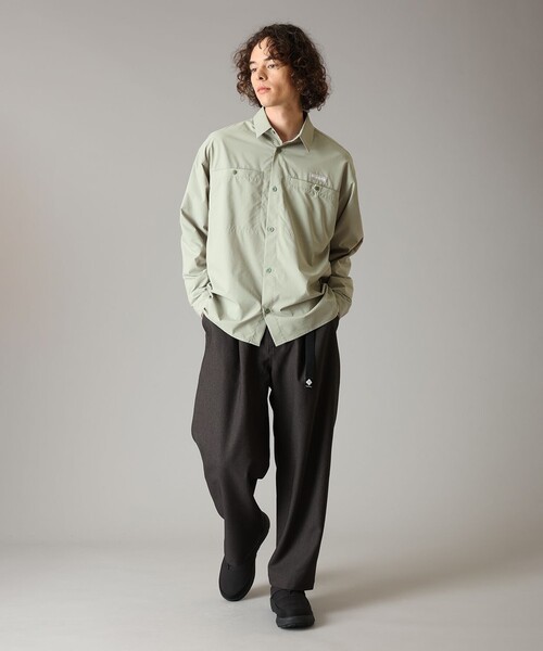 Columbia(コロンビア)の「Columbia/ クリスタルロックロングスリーブシャツ /コロンビア(シャツ/ブラウス・メンズ・ブラウン/グリーン/ブラック・M/XL/L/S)」の5枚目の写真