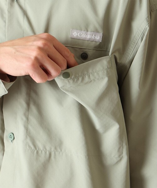 Columbia(コロンビア)の「Columbia/ クリスタルロックロングスリーブシャツ /コロンビア(シャツ/ブラウス・メンズ・ブラウン/グリーン/ブラック・M/XL/L/S)」の4枚目の写真