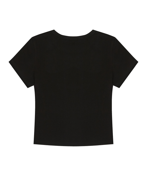 LUVISTRUE(ラヴイズトゥルー)の「BASIC ILOVEU FIT TEE(BLACK)(Tシャツ/カットソー・レディース・その他・FREE)」の3枚目の写真