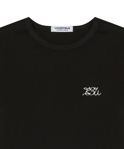 LUVISTRUE(ラヴイズトゥルー)の「BASIC ILOVEU FIT TEE(BLACK)(Tシャツ/カットソー・レディース・その他・FREE)」の4枚目の写真