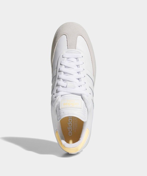 adidas(アディダス)の「オリジナルス サンバ ゴルフ フルグレインレザー【adidas Golf/アディダスゴルフ】(スニーカー・メンズ・ホワイト・22.5cm/23.5cm/24.5cm/25.5cm/26.5cm/27.5cm/28.5cm/23.0cm/24.0cm/25.0cm/26.0cm/27.0cm/28.0cm/29.0cm)」の2枚目の写真