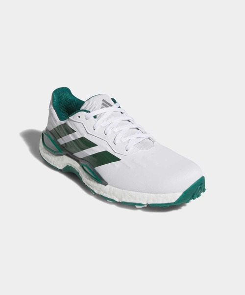 adidas(アディダス)の「コードカオス 27 スパイクレス ゴルフ / CODECHAOS 27 SPIKELESS GOLF【adidas Golf/アディダスゴルフ】(スニーカー・メンズ・ホワイト×グリーン・24.5cm/25.5cm/26.5cm/27.5cm/28.5cm/25.0cm/26.0cm/27.0cm/28.0cm/29.0cm)」の4枚目の写真