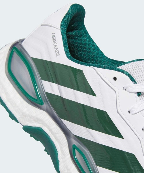 adidas(アディダス)の「コードカオス 27 スパイクレス ゴルフ / CODECHAOS 27 SPIKELESS GOLF【adidas Golf/アディダスゴルフ】(スニーカー・メンズ・ホワイト×グリーン・24.5cm/25.5cm/26.5cm/27.5cm/28.5cm/25.0cm/26.0cm/27.0cm/28.0cm/29.0cm)」の7枚目の写真