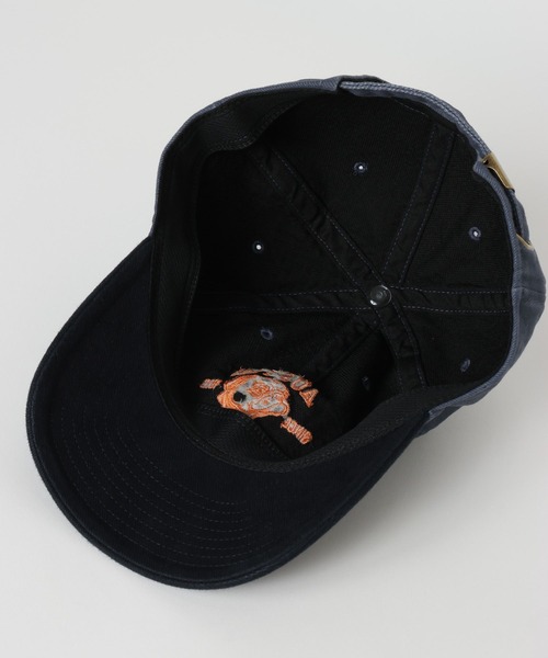 niko and...(ニコアンド)の「ウォッシュアニマル刺繍CAP(キャップ・メンズ・キャメル/チャコール/ブルー・FREE)」の9枚目の写真