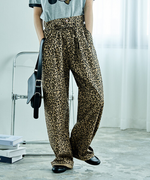 FREAK'S STORE(フリークスストア)の「RED KAP × FREAK'S STORE/レッドキャップ 別注 紐付きイージーパンツ(その他パンツ・レディース・ブラウン/ワンウォッシュ/ベージュ/オリーブ/ダークブラウン/ナチュラル/その他2/サックスブルー/レオパード/ブラック・SMALL/MEDIUM)」の22枚目の写真