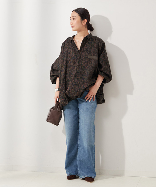 journal standard L'essage(ジャーナルスタンダードレサージュ)の「《追加3》ILL ONE EIGHTY/イル ワンエイティ 別注 LEOPARD SLEEPING SM ブルゾン(その他アウター・レディース・その他6・FREE)」の2枚目の写真