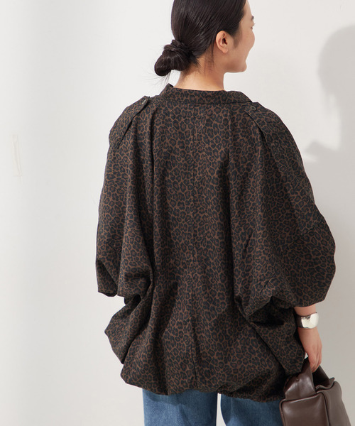journal standard L'essage(ジャーナルスタンダードレサージュ)の「《追加3》ILL ONE EIGHTY/イル ワンエイティ 別注 LEOPARD SLEEPING SM ブルゾン(その他アウター・レディース・その他6・FREE)」の5枚目の写真