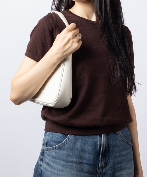 Calvin Klein(カルバン・クライン)の「Calvin Klein カルバンクライン BOLD CK SMALL SHOULDER BAG ショルダーバッグ(ショルダーバッグ・レディース・ホワイト/ブラック・FREE)」の20枚目の写真