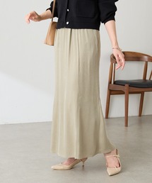 ウエストゴム/フィブリルマーメイドスカート
