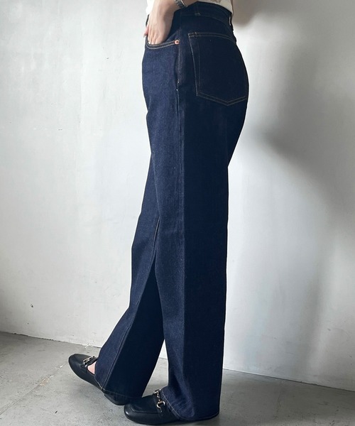 J.B. ATTIRE(ジェイビーアタイア)の「J.B. ATTIRE PARIS DENIM(デニムパンツ・レディース・Navy・3/1/0)」の8枚目の写真