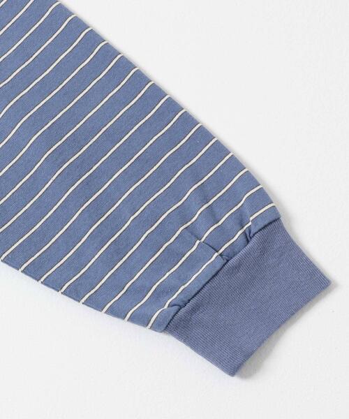 URBAN RESEARCH（アーバンリサーチ）の「MULTI BORDER T-SHIRTS（Tシャツ/カットソー・メンズ・ベージュ/ブルー・LARGE/MEDIUM）」の17枚目の写真