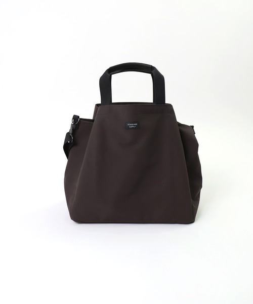 STANDARD SUPPLY（スタンダードサプライ）の「[ STANDARD SUPPLY ] SIMPLICITY 2WAY FOLD TOTE / 2ウェイフォールドトート（トートバッグ・レディース・ダークブラウン・FREE）」の11枚目の写真
