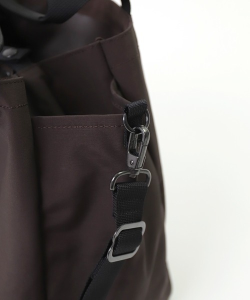 STANDARD SUPPLY（スタンダードサプライ）の「[ STANDARD SUPPLY ] SIMPLICITY 2WAY FOLD TOTE / 2ウェイフォールドトート（トートバッグ・レディース・ダークブラウン・FREE）」の19枚目の写真