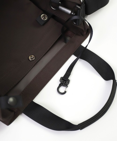STANDARD SUPPLY（スタンダードサプライ）の「[ STANDARD SUPPLY ] SIMPLICITY 2WAY FOLD TOTE / 2ウェイフォールドトート（トートバッグ・レディース・ダークブラウン・FREE）」の17枚目の写真