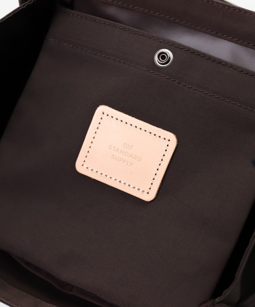 STANDARD SUPPLY（スタンダードサプライ）の「[ STANDARD SUPPLY ] SIMPLICITY 2WAY FOLD TOTE / 2ウェイフォールドトート（トートバッグ・レディース・ダークブラウン・FREE）」の13枚目の写真