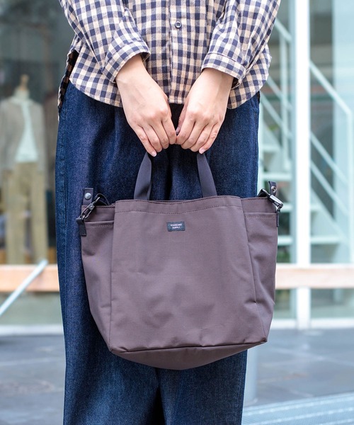 STANDARD SUPPLY（スタンダードサプライ）の「[ STANDARD SUPPLY ] SIMPLICITY 2WAY FOLD TOTE / 2ウェイフォールドトート（トートバッグ・レディース・ダークブラウン・FREE）」の3枚目の写真