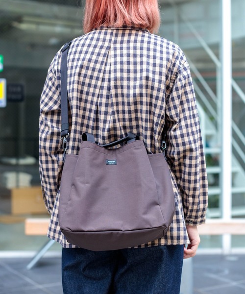 STANDARD SUPPLY（スタンダードサプライ）の「[ STANDARD SUPPLY ] SIMPLICITY 2WAY FOLD TOTE / 2ウェイフォールドトート（トートバッグ・レディース・ダークブラウン・FREE）」の4枚目の写真