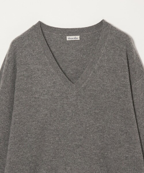 Steven Alan（スティーブンアラン）の「＜Steven Alan＞ カシミヤ Vネック ニット（ニット/セーター・メンズ・ケリーグリーン/グレー/ブラウン・XL/L/M/S）」の11枚目の写真