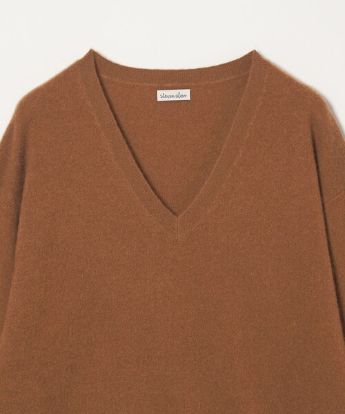 Steven Alan（スティーブンアラン）の「＜Steven Alan＞ カシミヤ Vネック ニット（ニット/セーター・メンズ・ケリーグリーン/グレー/ブラウン・XL/L/M/S）」の9枚目の写真