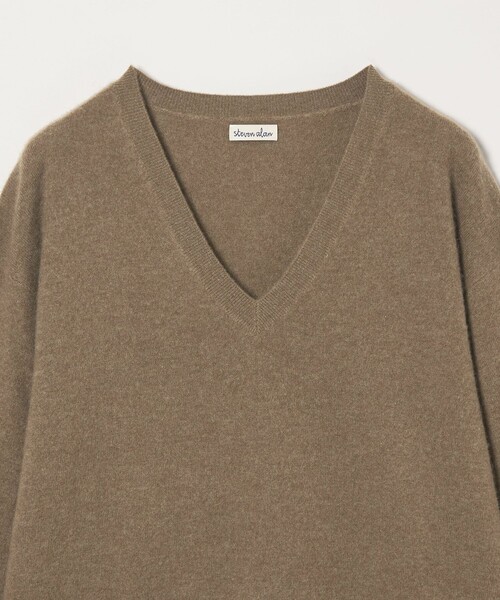 Steven Alan（スティーブンアラン）の「＜Steven Alan＞ カシミヤ Vネック ニット（ニット/セーター・メンズ・ケリーグリーン/グレー/ブラウン・XL/L/M/S）」の13枚目の写真