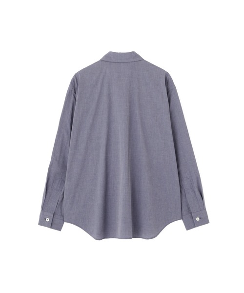 MARGARET HOWELL(マーガレットハウエル)の「FINE COTTON END ON END(シャツ/ブラウス・メンズ・ネイビー・LARGE/SMALL/MEDIUM)」の8枚目の写真