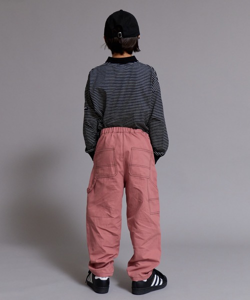 PAIRMANON STREET(ペアマノンストリート)の「【90-160cm】【綿100%】ポロ襟 長袖 Tシャツ【PAIRMANON STREET】(ポロシャツ・キッズ・ブラック系その他/ブラウン/グレー/ブラック・100/160/110/120/130/140/150/90)」の9枚目の写真