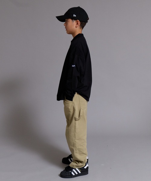 PAIRMANON STREET(ペアマノンストリート)の「【90-160cm】【綿100%】ポロ襟 長袖 Tシャツ【PAIRMANON STREET】(ポロシャツ・キッズ・ブラック系その他/ブラウン/グレー/ブラック・100/160/110/120/130/140/150/90)」の14枚目の写真