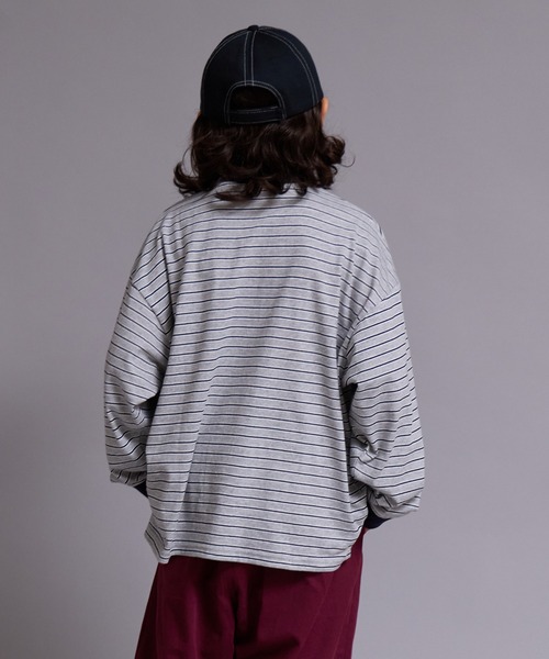 PAIRMANON STREET(ペアマノンストリート)の「【90-160cm】【綿100%】ポロ襟 長袖 Tシャツ【PAIRMANON STREET】(ポロシャツ・キッズ・ブラック系その他/ブラウン/グレー/ブラック・100/160/110/120/130/140/150/90)」の17枚目の写真