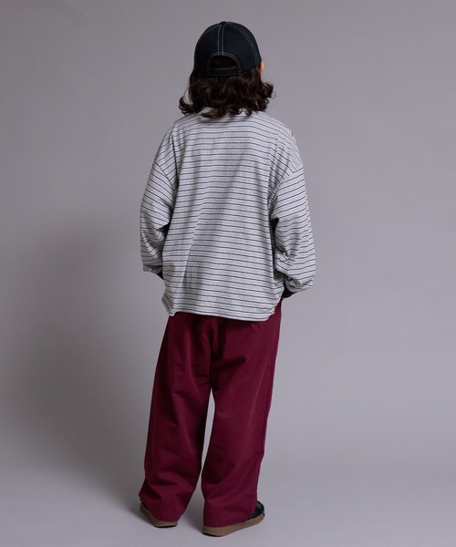 PAIRMANON STREET(ペアマノンストリート)の「【90-160cm】【綿100%】ポロ襟 長袖 Tシャツ【PAIRMANON STREET】(ポロシャツ・キッズ・ブラック系その他/ブラウン/グレー/ブラック・100/160/110/120/130/140/150/90)」の20枚目の写真