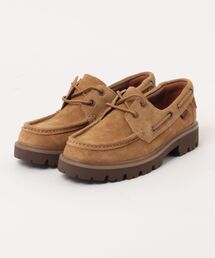 Clarks クラークス CLEYHILL BOAT【本革】メンズシューズ モカシン(クレイヒルボート) 26327954 ウィートスエード