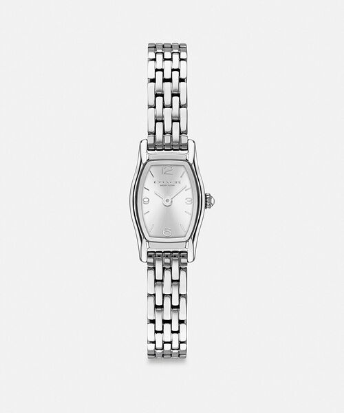 COACH(コーチ)の「グレタ ウォッチ・15.3MM X 25.6MM(アナログ腕時計・レディース・シルバー系その他・ONE)」の3枚目の写真