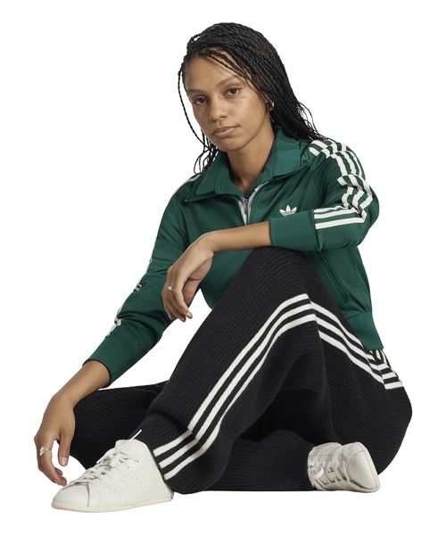 adidas Originals(アディダスオリジナルス)の「ADIDAS × JENNIE / アディダス × ジェニー KNIT LOOSE PANTS(その他パンツ・レディース・ブラック/ブラウン・MEDIUM/SMALL/X-SMALL)」の22枚目の写真