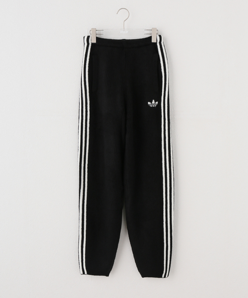 adidas Originals(アディダスオリジナルス)の「ADIDAS × JENNIE / アディダス × ジェニー KNIT LOOSE PANTS(その他パンツ・レディース・ブラック/ブラウン・MEDIUM/SMALL/X-SMALL)」の5枚目の写真