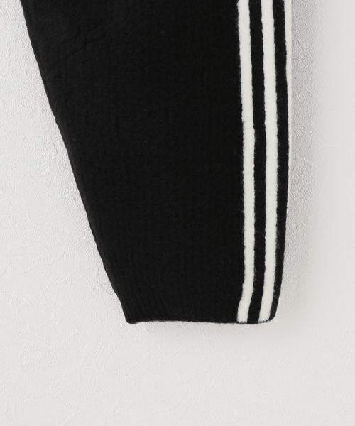 adidas Originals(アディダスオリジナルス)の「ADIDAS × JENNIE / アディダス × ジェニー KNIT LOOSE PANTS(その他パンツ・レディース・ブラック/ブラウン・MEDIUM/SMALL/X-SMALL)」の7枚目の写真