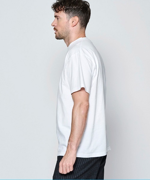 ACANTHUS(アカンサス)の「mt10673- Vintage Wash Old English Tee オールドイングリッシュTシャツ(CT2701)(Tシャツ/カットソー・メンズ・サックスブルー/ホワイト/ブラック・XL/L/M/S)」の6枚目の写真