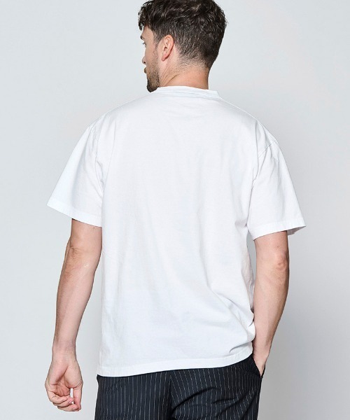 ACANTHUS(アカンサス)の「mt10673- Vintage Wash Old English Tee オールドイングリッシュTシャツ(CT2701)(Tシャツ/カットソー・メンズ・サックスブルー/ホワイト/ブラック・XL/L/M/S)」の7枚目の写真