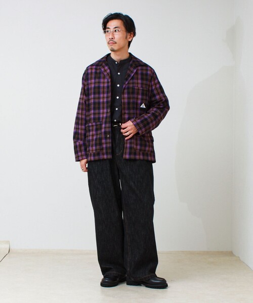 GEVACO(ゲバコ)の「【GEVACO/ゲバコ】カイキンシャツ(シャツ/ブラウス・メンズ・ブラウン系その他/インディゴブルー/グリーン系その他・L/M)」の5枚目の写真
