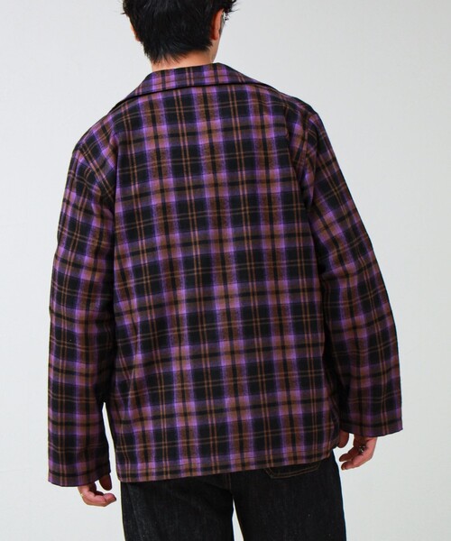 GEVACO(ゲバコ)の「【GEVACO/ゲバコ】カイキンシャツ(シャツ/ブラウス・メンズ・ブラウン系その他/インディゴブルー/グリーン系その他・L/M)」の9枚目の写真