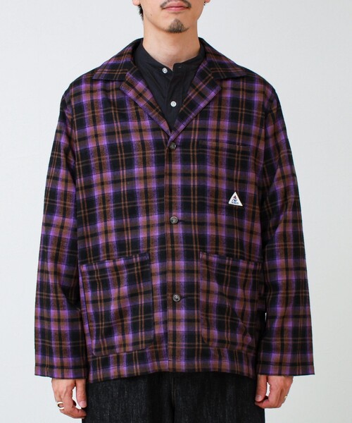GEVACO(ゲバコ)の「【GEVACO/ゲバコ】カイキンシャツ(シャツ/ブラウス・メンズ・ブラウン系その他/インディゴブルー/グリーン系その他・L/M)」の17枚目の写真