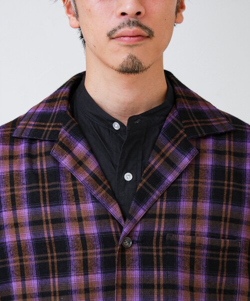 GEVACO(ゲバコ)の「【GEVACO/ゲバコ】カイキンシャツ(シャツ/ブラウス・メンズ・ブラウン系その他/インディゴブルー/グリーン系その他・L/M)」の18枚目の写真