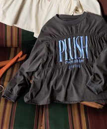 GLOBAL WORK（グローバルワーク）の「ヘビロッTEE/シャーリング長袖/1063455（Tシャツ/カットソー）」