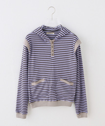 【Geek Office / ギークオフィス】COYSEIO / STRIPED FLARED SLEEVE HOODIE
