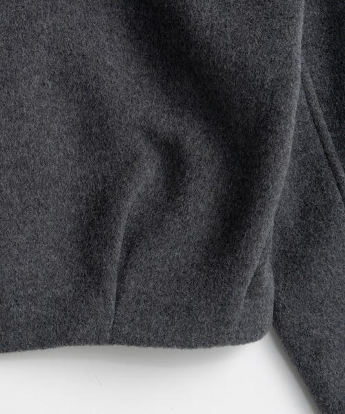 PRANK PROJECT（プランクプロジェクト）の「【2026Winter Pre-Order】スタンドカラーショートコート / Stand Collar Short Coat（その他アウター・レディース・グレイッシュベージュ/グレー/ブラック・FREE）」の17枚目の写真